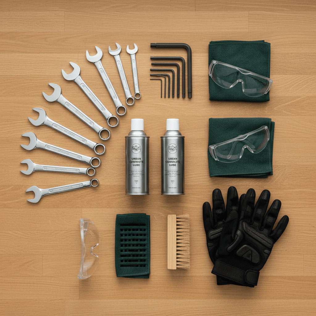 Golf cart battery maintenance kit components